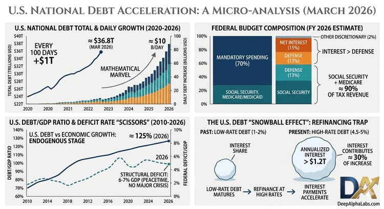The Empire Under Pressure: The $39 Trillion Debt Abyss and the Global "Plan B"