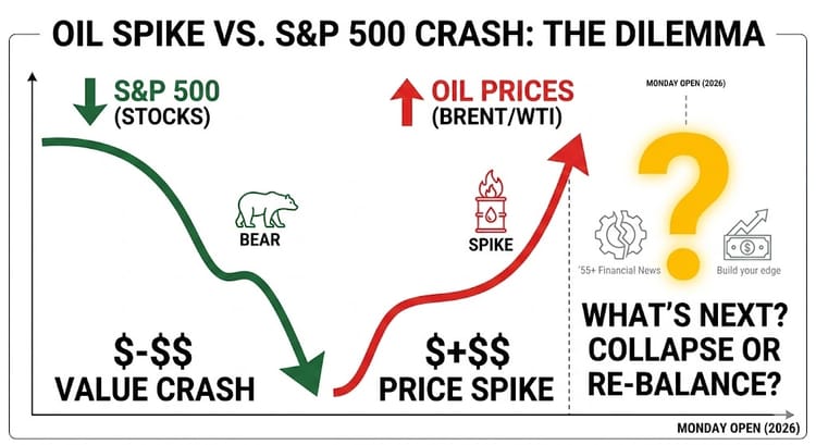 The Iran Factor: Oil Spikes This Monday—Will the Stock Market Crack?