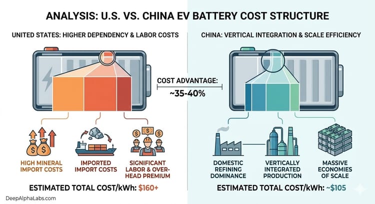 Vertical Integration vs. Fragmented Supply Chains in the EV Sector ( US vs. China Economy Part 2 )