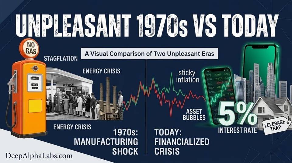 Will the "Unpleasant 1970s" Return? High Inflation, High Rates, and the New Leverage Trap